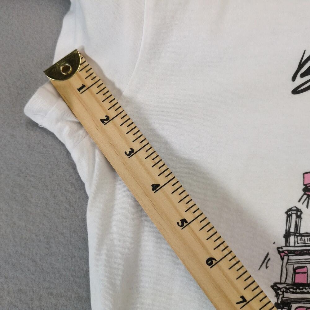 Traditional Craftwear Belfast Ireland V-Neck T-Shirt Women's XXL White Short Slv - Picture 7 of 10